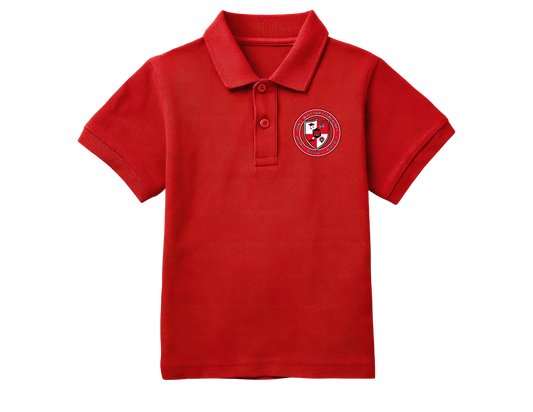 Whittier Red collared button up