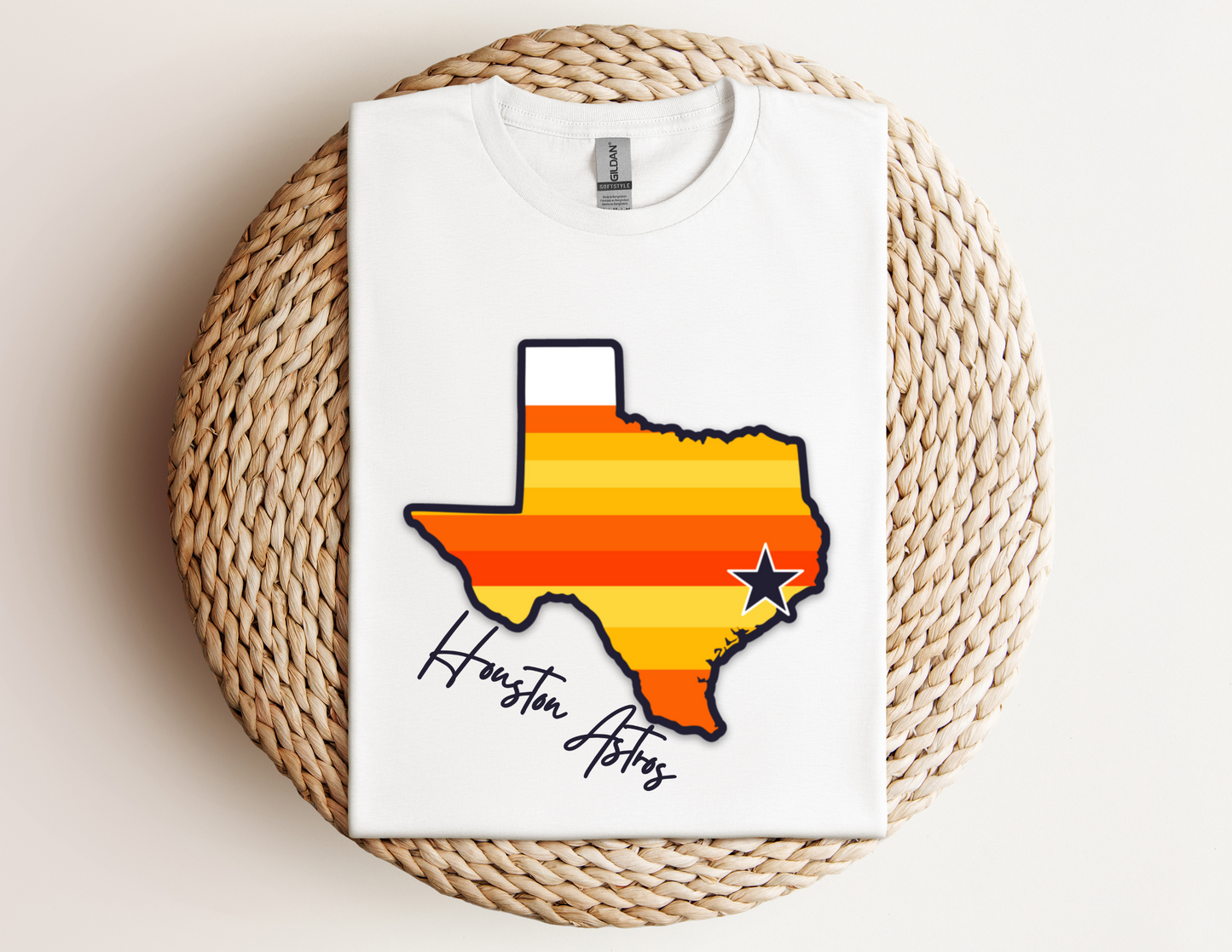 HOU Texas Baseball Tee