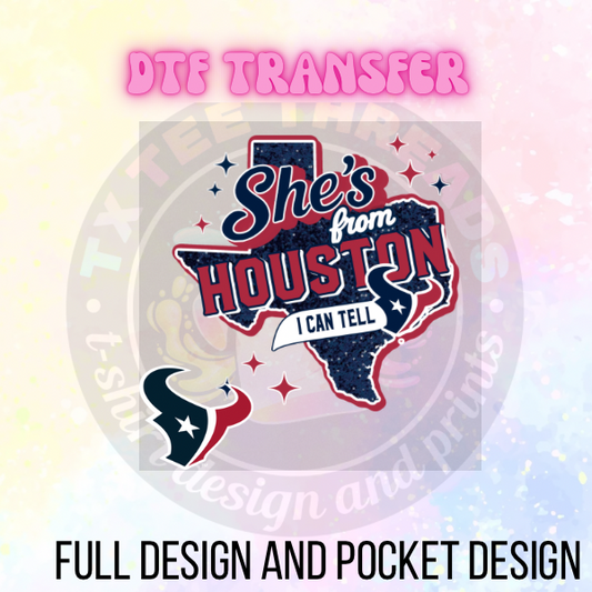 She’s from HOUSTON football DTF Transfer Only