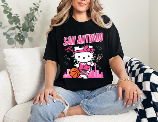 SAN ANTONIO kitty T-Shirt