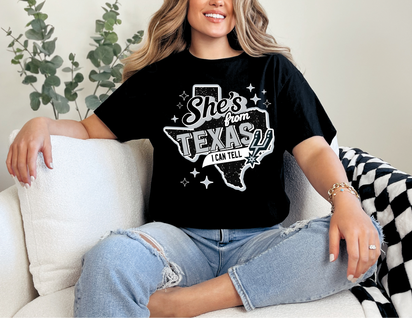 She’s from Texas SATX tshirt