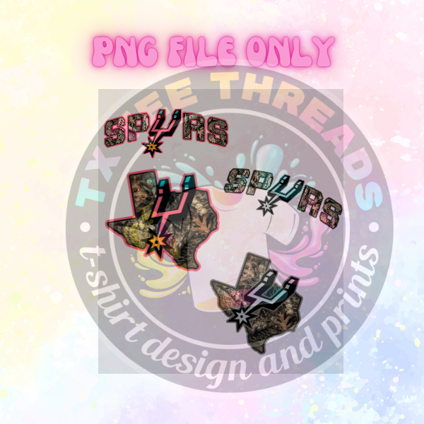 SATX Camo Basketball PNG File only