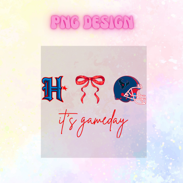 HOUSTON Gameday PNG FILE