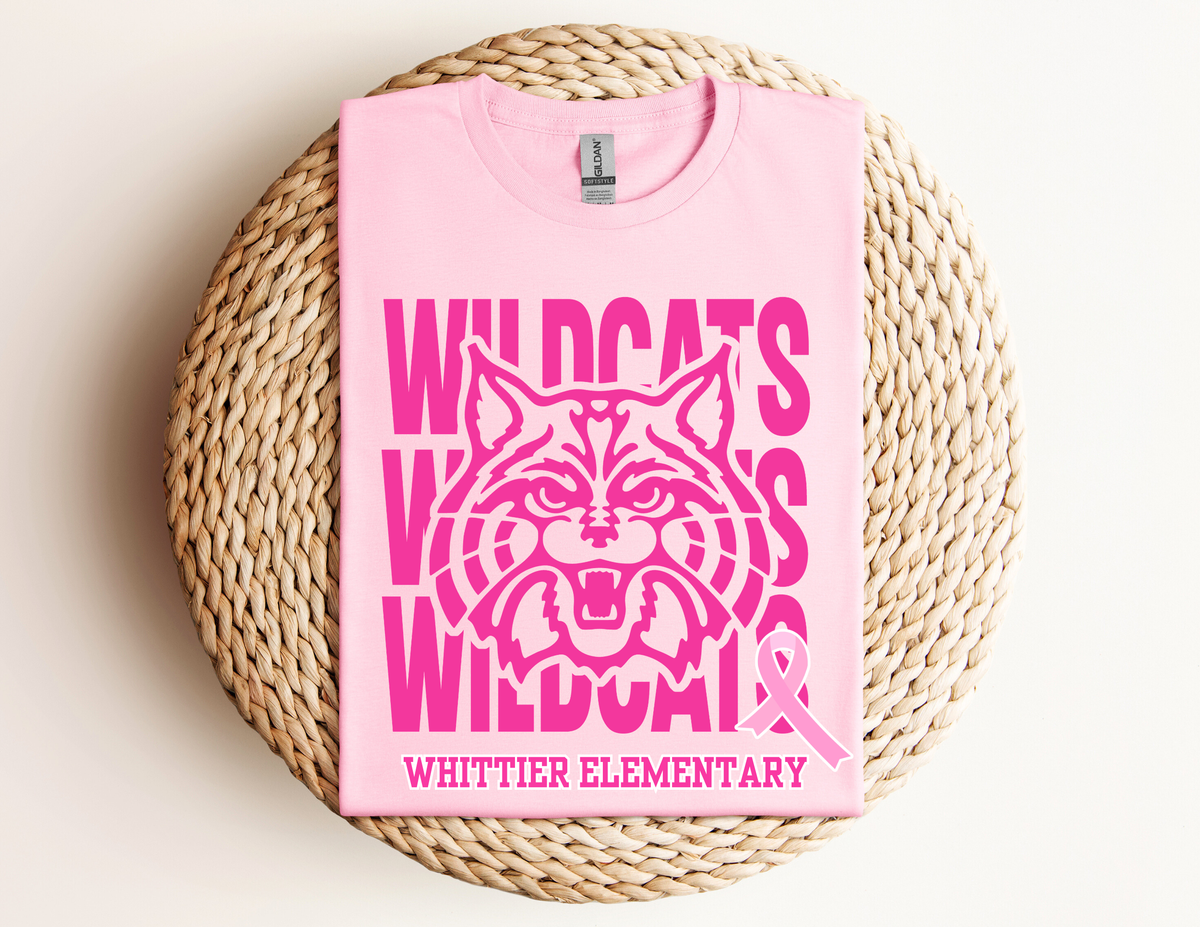 Wildcats Pink October Spirit Wear Tee