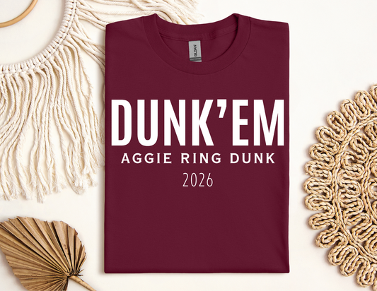 Dunk'em unisex tshirt