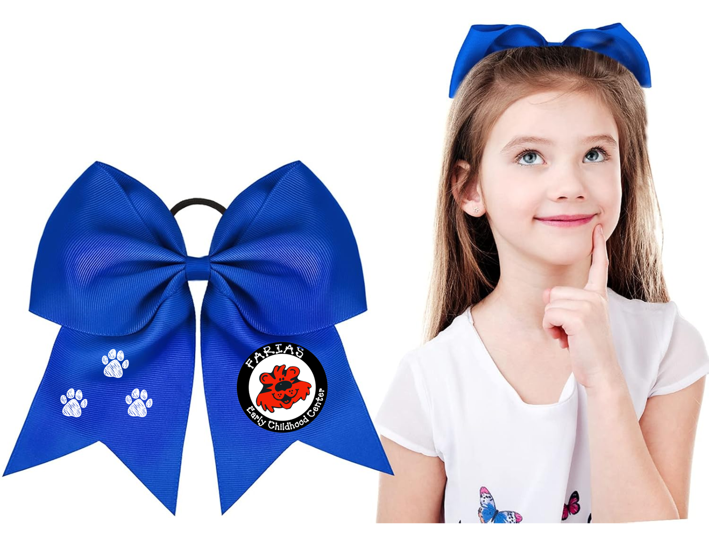 Farias E.C.C Mascot Hairbow
